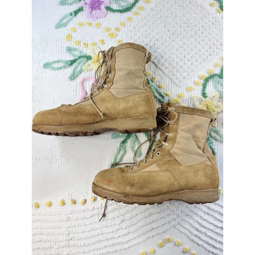 Belleville 300 TROP ST Gore-Tex Military Boots Tan Suede Vibram Mens 12W USA